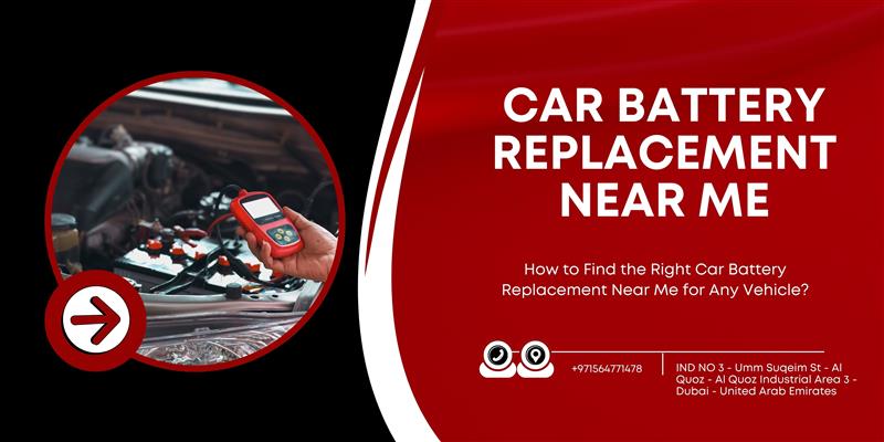 Car Battery Replacement Near Me