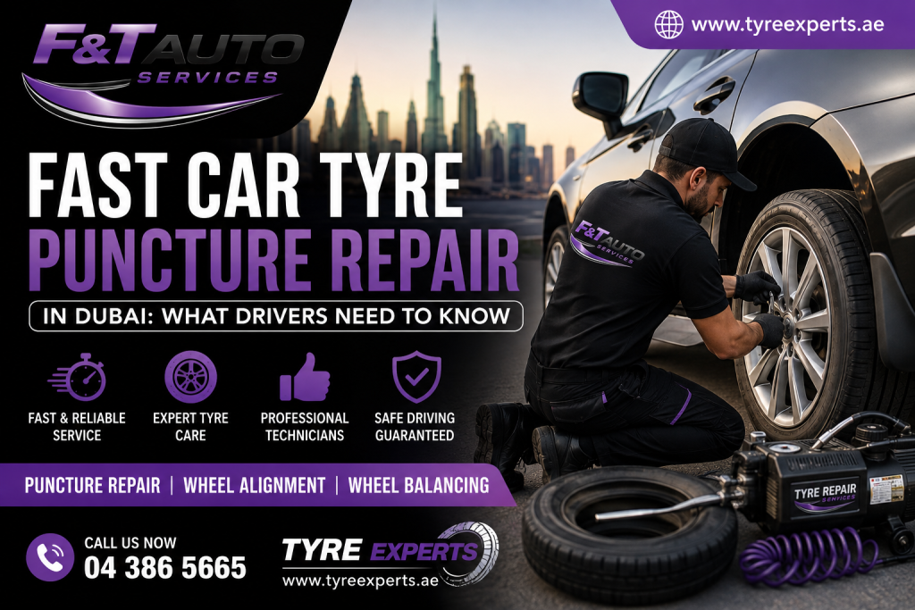 Car Tyre Repair in Dubai