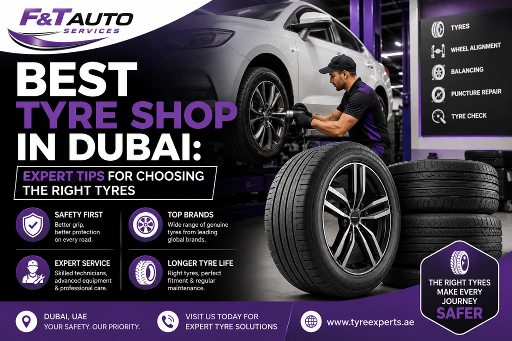 Best Tyre Shop In Dubai: Expert Tips for Choosing the Right Tyres